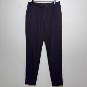 NEW Tailored Athlete Men Trousers 36W 34L Black 365 Muscle Fit Stretch Pants